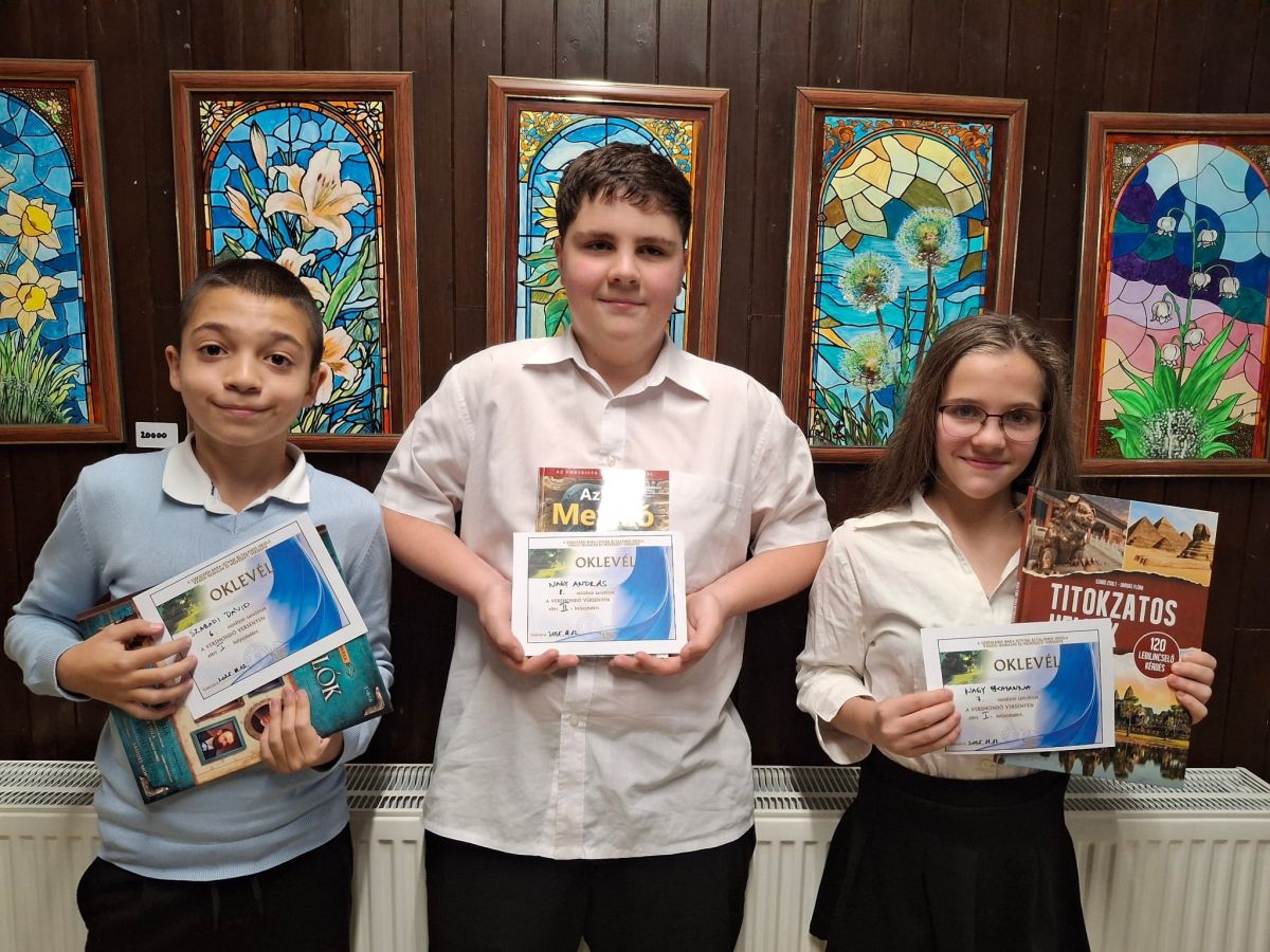 A Baka István Városi Irodalmi és Művészeti Versenyen részt vett iskolánk