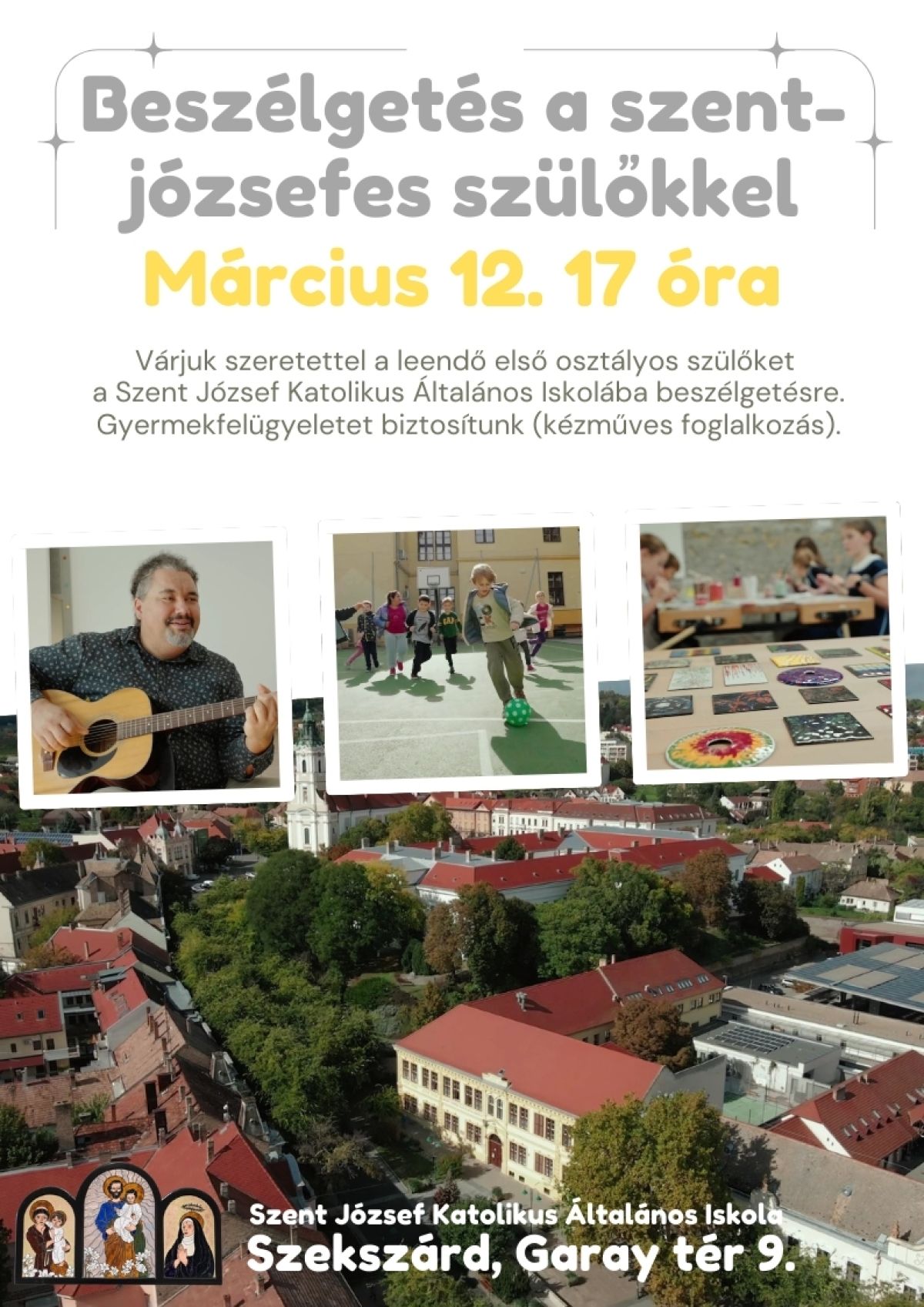 Beszélgetés a szent-józsefes szülőkkel március 12.