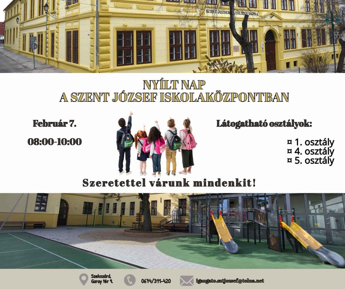 Nyílt nap iskolánkban